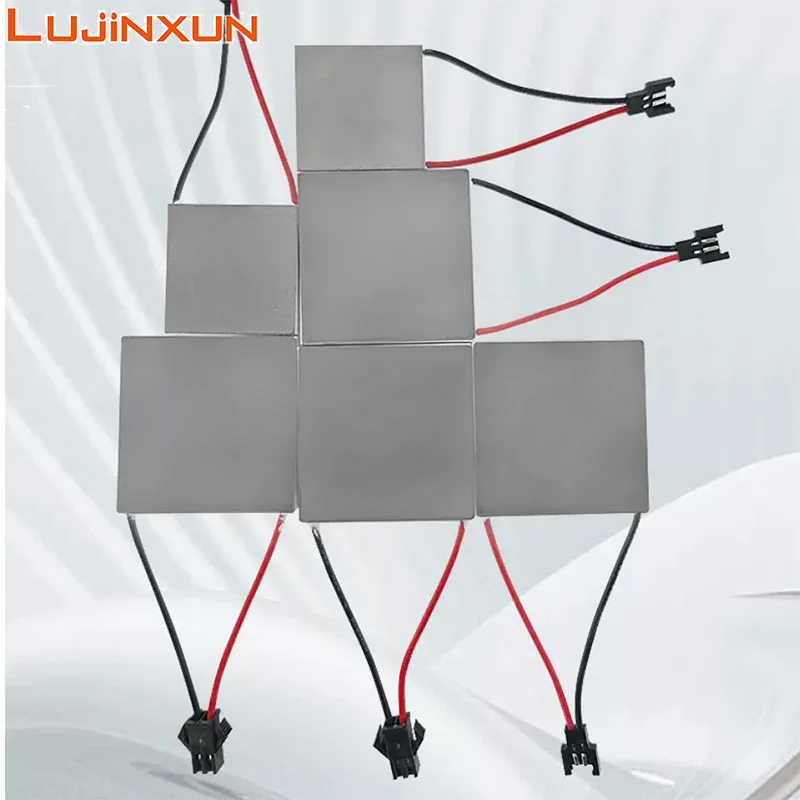 LUJINXUN High Temperature Wall Furnace Power Generation Panel, Conversion and Efficient Temperature Difference Test Device TEG1