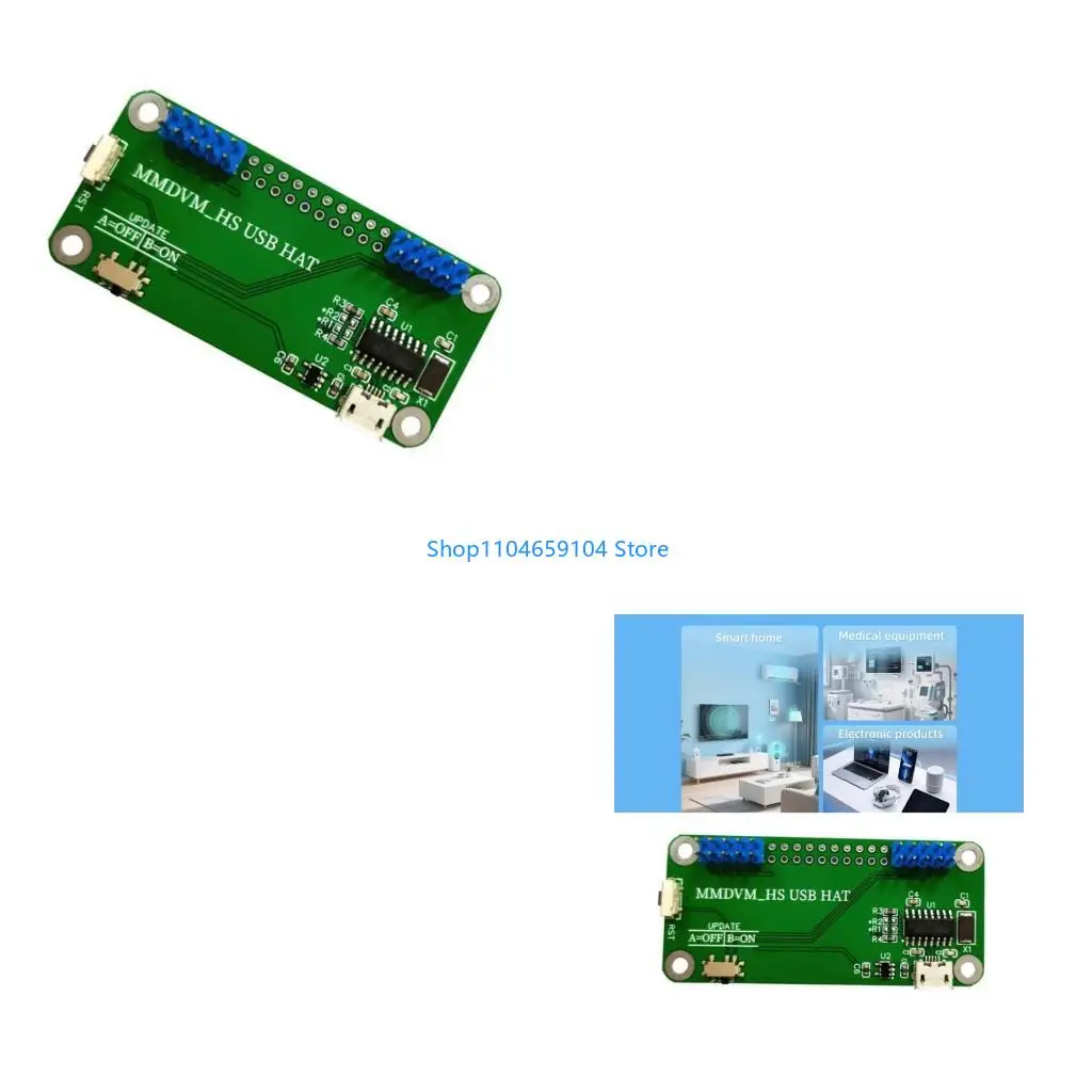 

Усовершенствованный модуль MMDVM Modem для радиостанции DSTAR P25 Поддержка