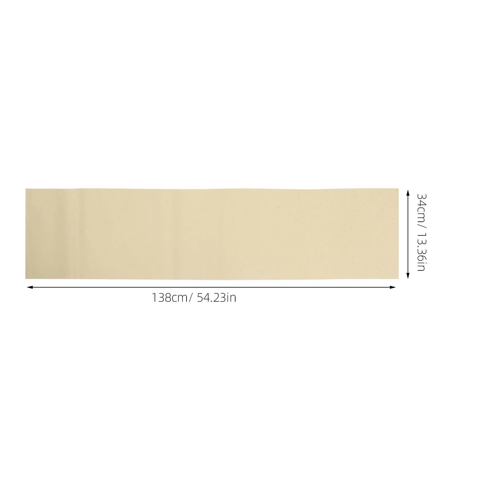 

50pcs Rice Paper Calligraphy Light Brown Doufang Sheets Versatile Writing Sumi Painting Smooth Delicate Practice