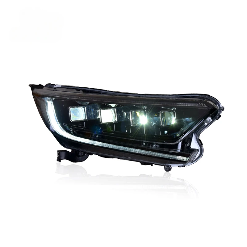 Felendo Full LED upgrade Led Head lights For honda crv front 4 lens eyes 17-20 car headlight Front Head Lamp led lamp