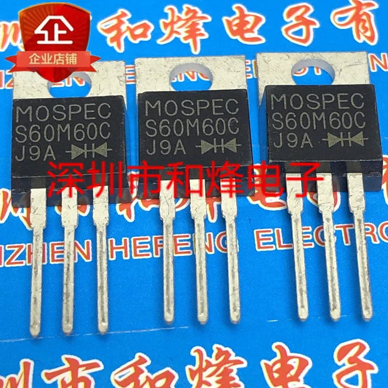 S60M60C New and original TO-220 60V 60A Integrated circuit IC chips Schottky diode Electronic components to220