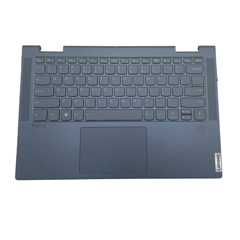 Gray Palmrest Touchpad Keyboard Backlit For Lenovo Yoga 7-14ITL5 82BH 5CB1A16224