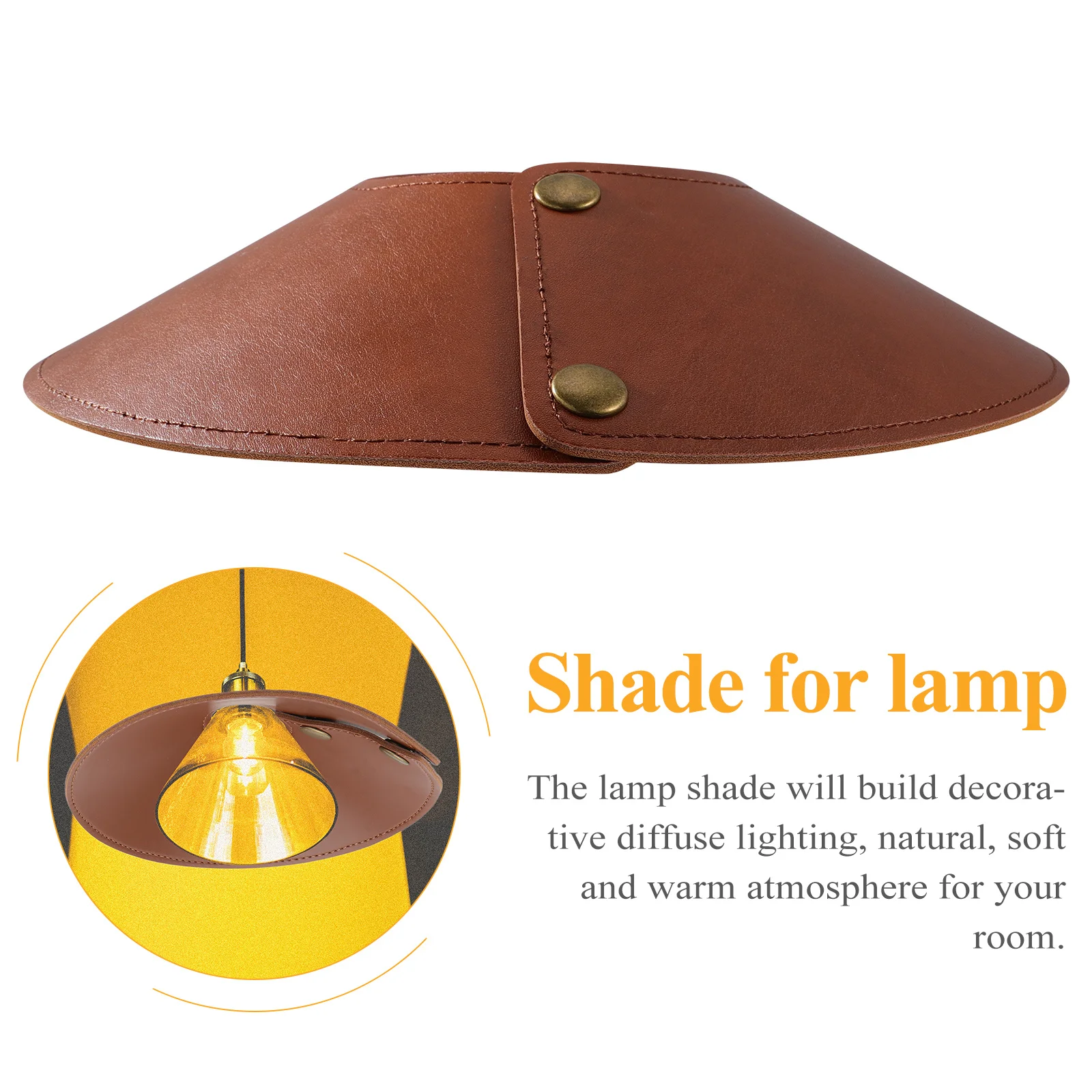 1Pcs Lampshade Fine Workmanship Dustproof Removable Light Lamp Cover for Home Cafe Club Durable Light Accessory
