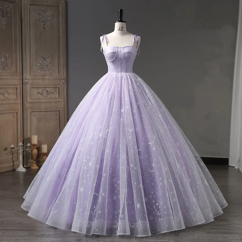 

Customized Ball Gown Quinceanera Dresses Spaghetti Straps Prom Birthday Party Gowns Formal Occasion Vestido De Anos Sweet 16