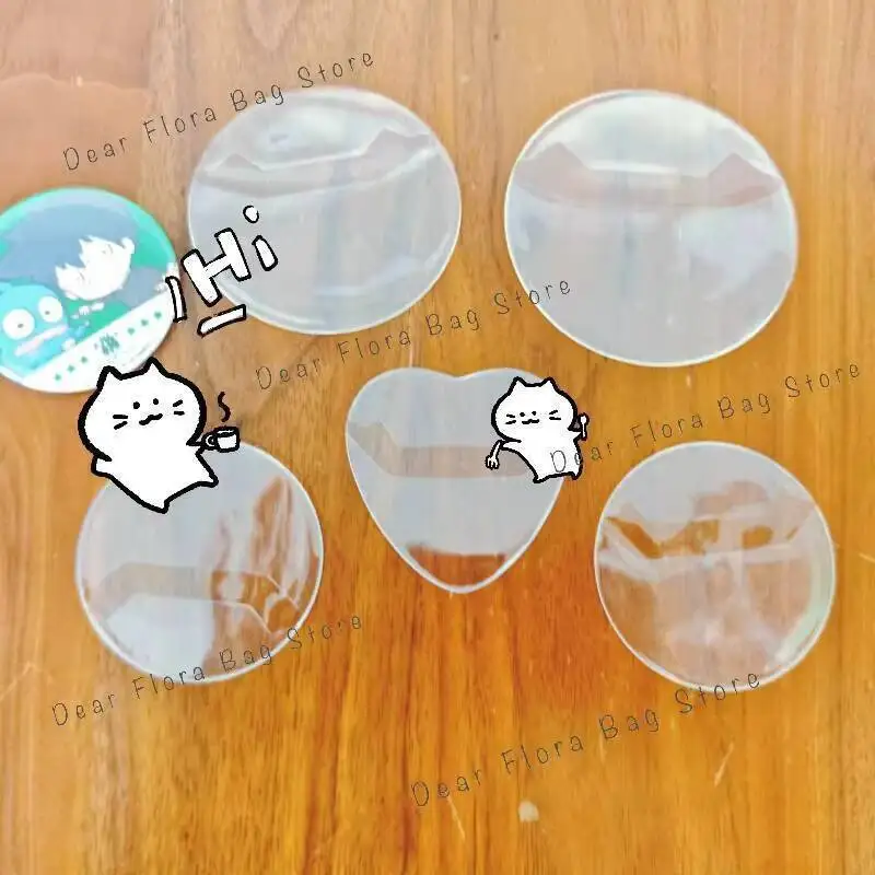 Premium Klare/Laser 5/10/20 Stück 60-83mm Ita Bag Abzeichen-Schutzhüllen Transparente Hochschutz-Pin-Hüllen Anime Abzeichen-Display-Abdeckung – Detail 2