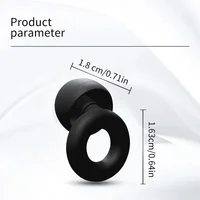 Noise Cancelling Earplugs Silicone Soft Reusable Waterproof For Sleeping Swimming Study Snoring Travel 6
