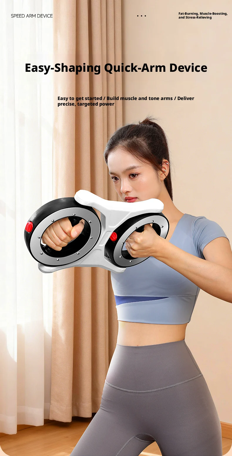 AOTUO Multi-functional Speed Arm Trainer Portable Wrist Exerciser for Men and Women