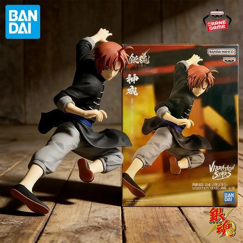

Оригинальная фигурка Bandai Banpresto VIBRATION STARS Gintama The Movie The Final Chapter Kamui, аниме-фигурка, игрушка, подарок