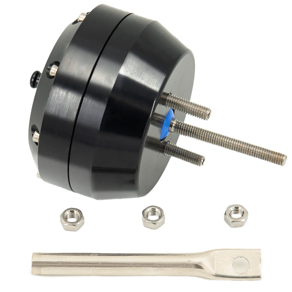 Black Car 2.00inch Billet Aluminum Pressure Relief Valve For Ford COLLINS -31 Actuator Escort Rs Cosworth Emission Valve