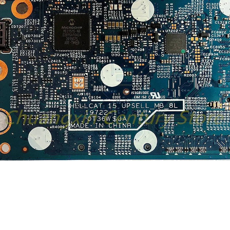 19722-1 motherboard Suitable for DELL Inspiron 7500 laptop with I7-10510U CPU GPU：MX330 2GB  100% Tested Full Work