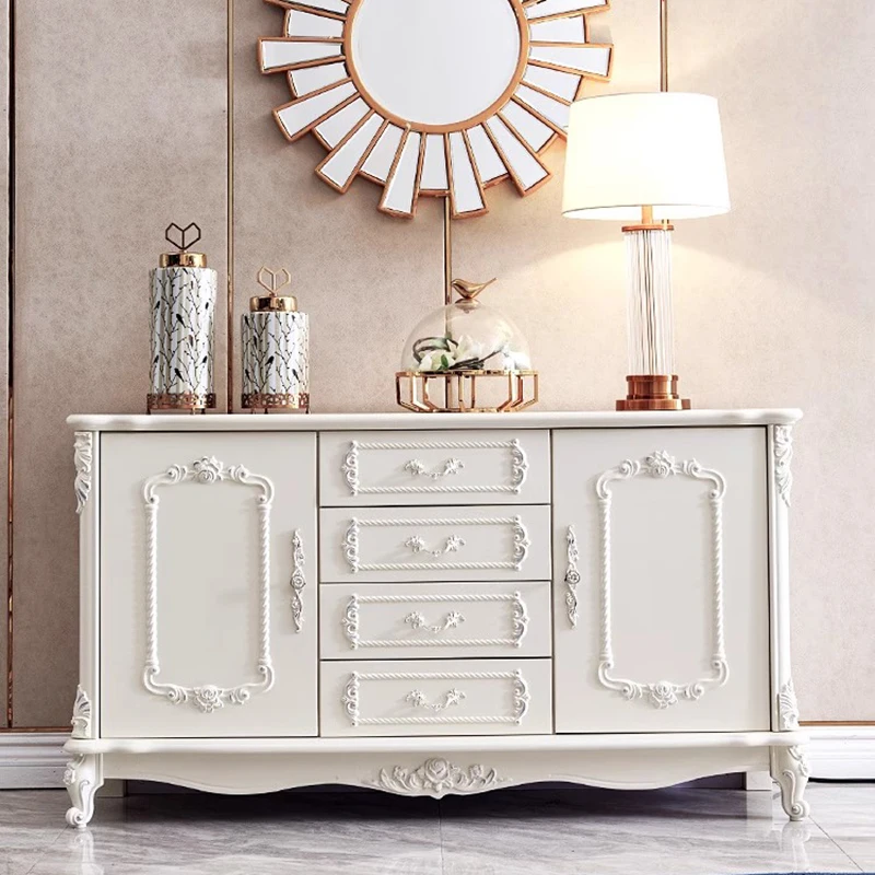 

French Retro Living Room Cabinets Classic Luxury Mid Century Trendy Living Room Cabinets Traditional Premium Meuble Furniture