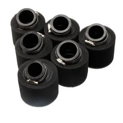 Black bend Neck Foam Air Filter 35mm 38mm 42mm 45mm 48mm Sponge Cleaner Moped Scooter Dirt Pit Bike Motorcycle