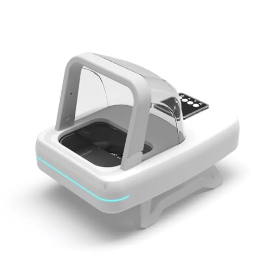 Automatic Cat Feeder with RFID Collar Sensor Recognize 134.2kHz 15 Digits Pet Chip ID Obese Cat Anti Food Grabing for Both Wet