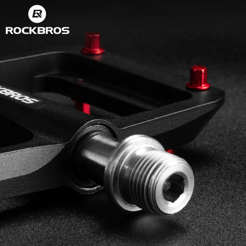 

ROCKBROS расширенная педаль из магниевого сплава, велосипедные педали, 3 подшипника, педаль для шоссейного велосипеда, сверхлегкая, 171 г, левая/правая, легкая педаль