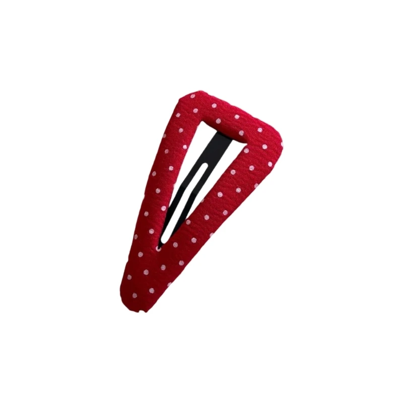 Triangular Dotted Hairpins Barrettes Korean Trendy Hair Accessories For Women Girls Y166