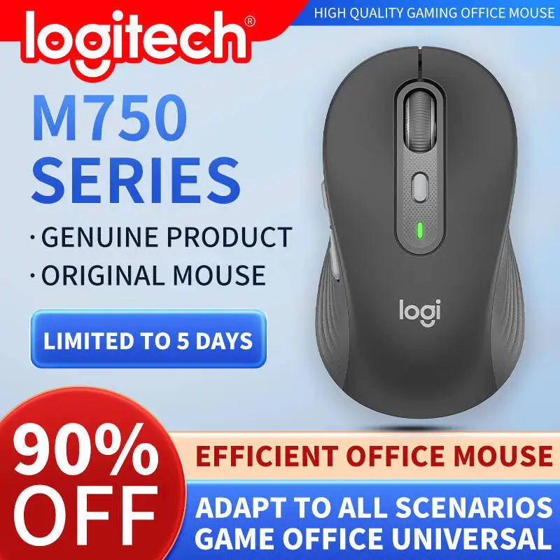 

Профессиональная офисная мышь Logitech M650 — компактная, тихая, удобная для переноски, удобная на ощупь и специально разработанная.