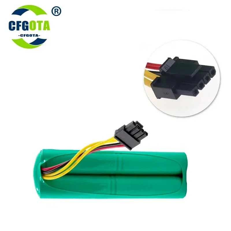 New 14.4V 12800mAh Battery Pack for Midea VCR01 VCR03 VCR12 R1-L083B R1-L081A R1-L085B for Redmond RV-R300 RV-R310 Sweeper