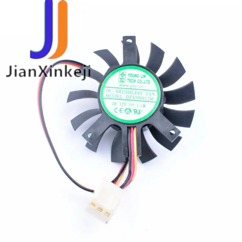 Brand new original DFS500912M 12V 1.6W router industrial control TV heat sink dedicated graphics card cooling fan