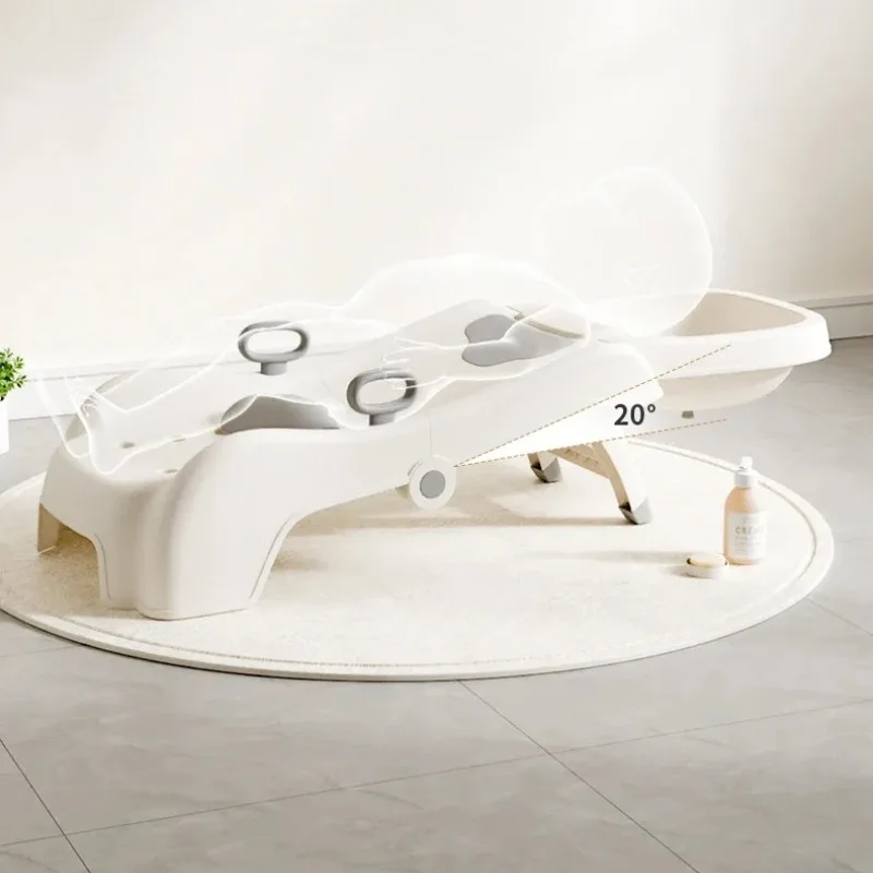 Champú plegable japonés Para cuero cabelludo agua Spa lavabo De peluquería profesional Sillon Peluqueria Sillas Para salón De Bellezs 자