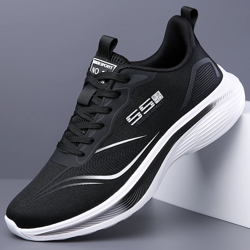 

Men's Running Shoes Fashion Lightweight Breathable Mesh Casual Sneakers Non Slip Training Shoes Men's Sport Shoes