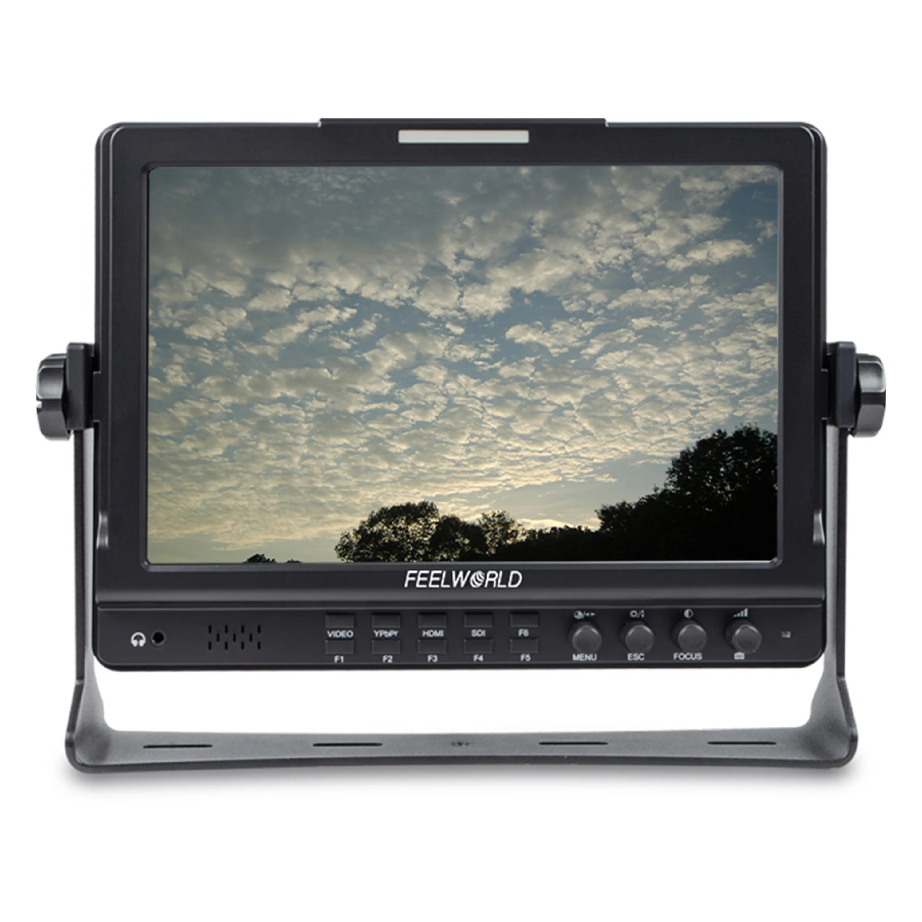 FEELWORLD FW1018SP V1 شاشة على الكاميرا IPS HD عرض أدوات السينما دعم شعار مخصص OEM المصنع مباشرة