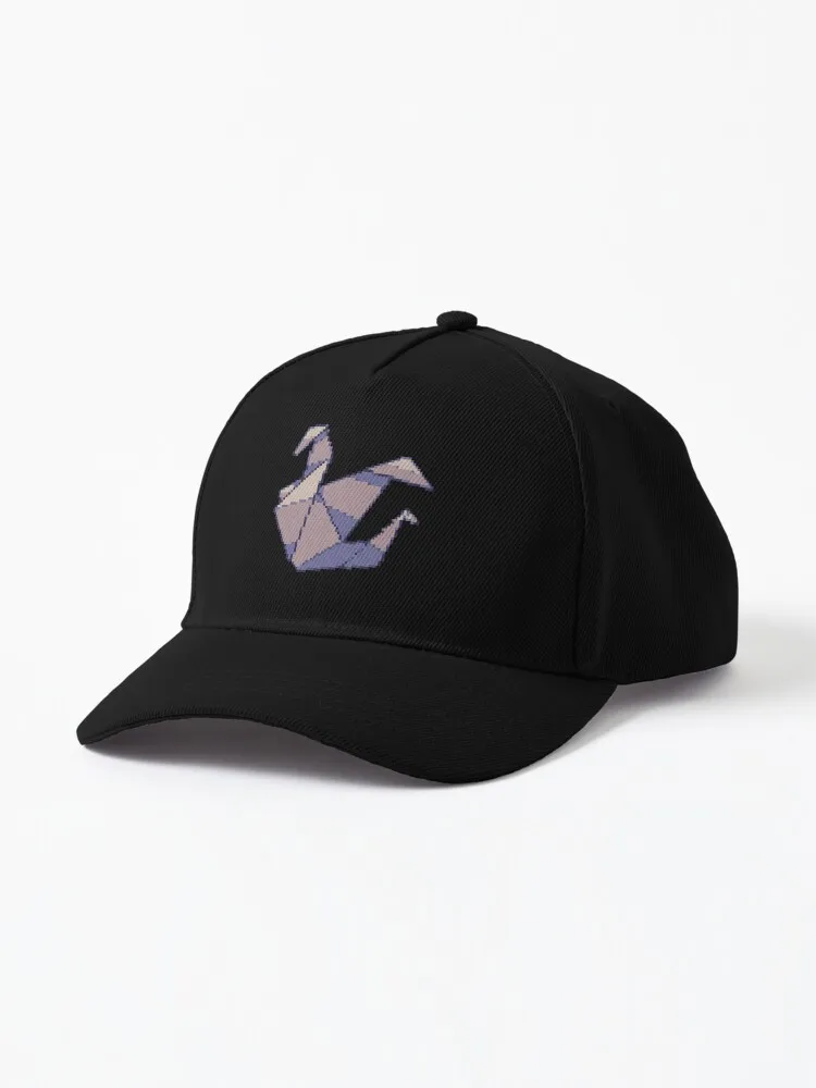 Origami Swan Baseball Cap cute Sunscreen Mountaineering Sun Hat For Children Golf Hat Men Women's