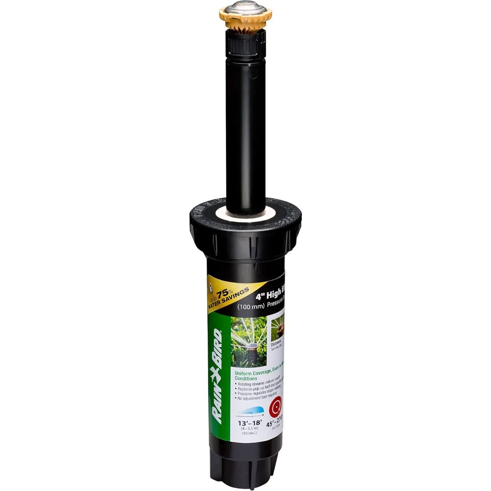 

12sapropr pressure regulating (prs) high-efficiency pro rotary sprinkler, hand adjustable 45° - 270° pattern, 13' - 18' spray d