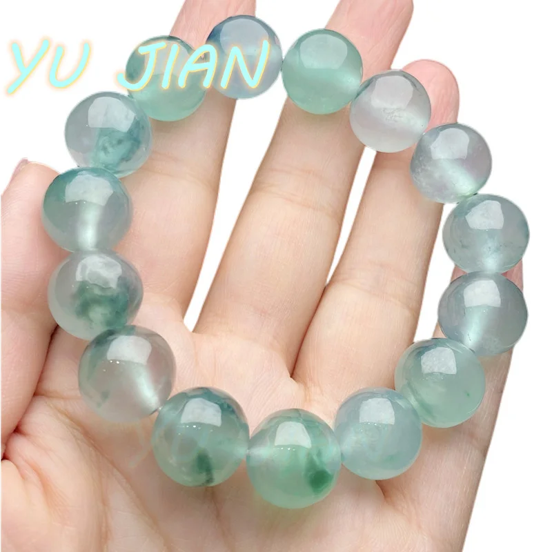 

NEW Natural Jade Certified Pure Hand-carved With Shape Jadeite Beads Bracelets Charming Bangle Amulet Handring Fine Jewelry