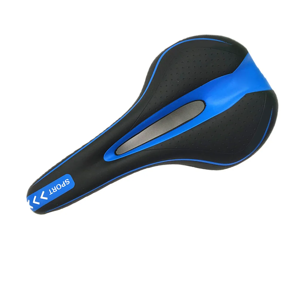 

Bicycle Seat Bike White and Black Racing Biking Men Saddle Cycling Child