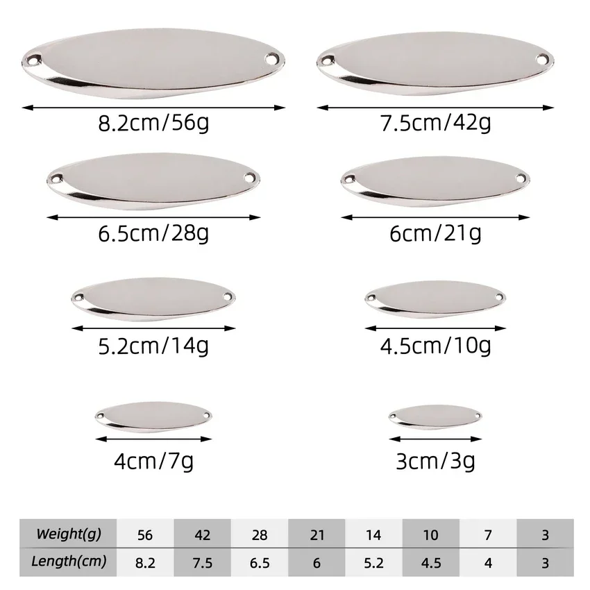 7g 10g 14g 21g 28g cuchara giratoria de Metal señuelo de pesca de trucha cebo duro Paillette cebo Artificial pequeños señuelos giratorios de