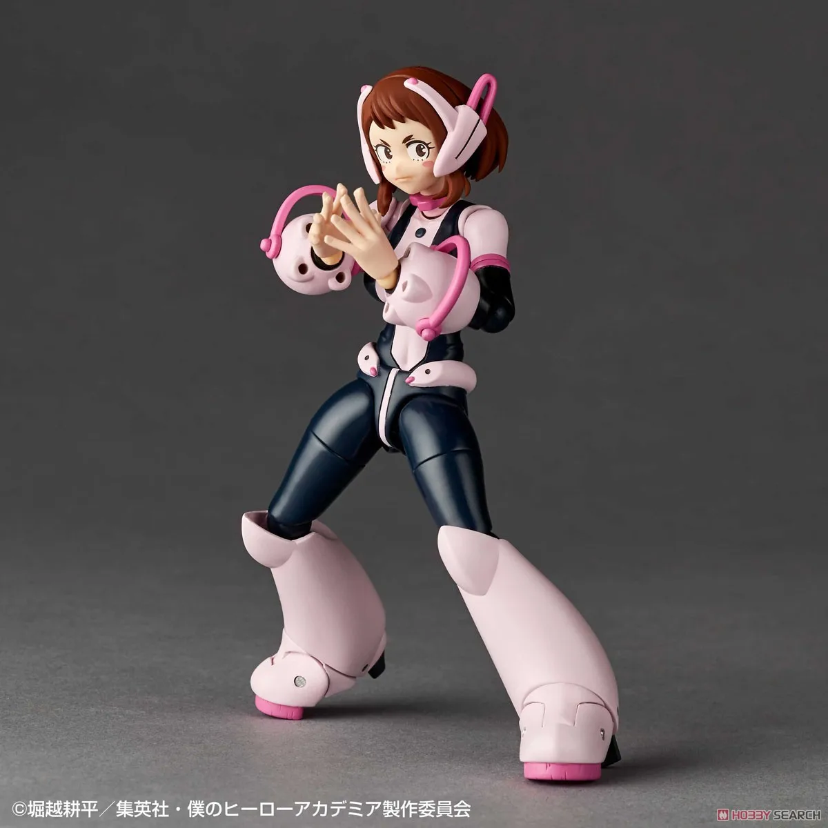 100% Original Kaiyodo My Hero Academia Amazing Yamaguchi Revoltech NR048 Ochaco Uraraka Anime Action Collection Figures Model To