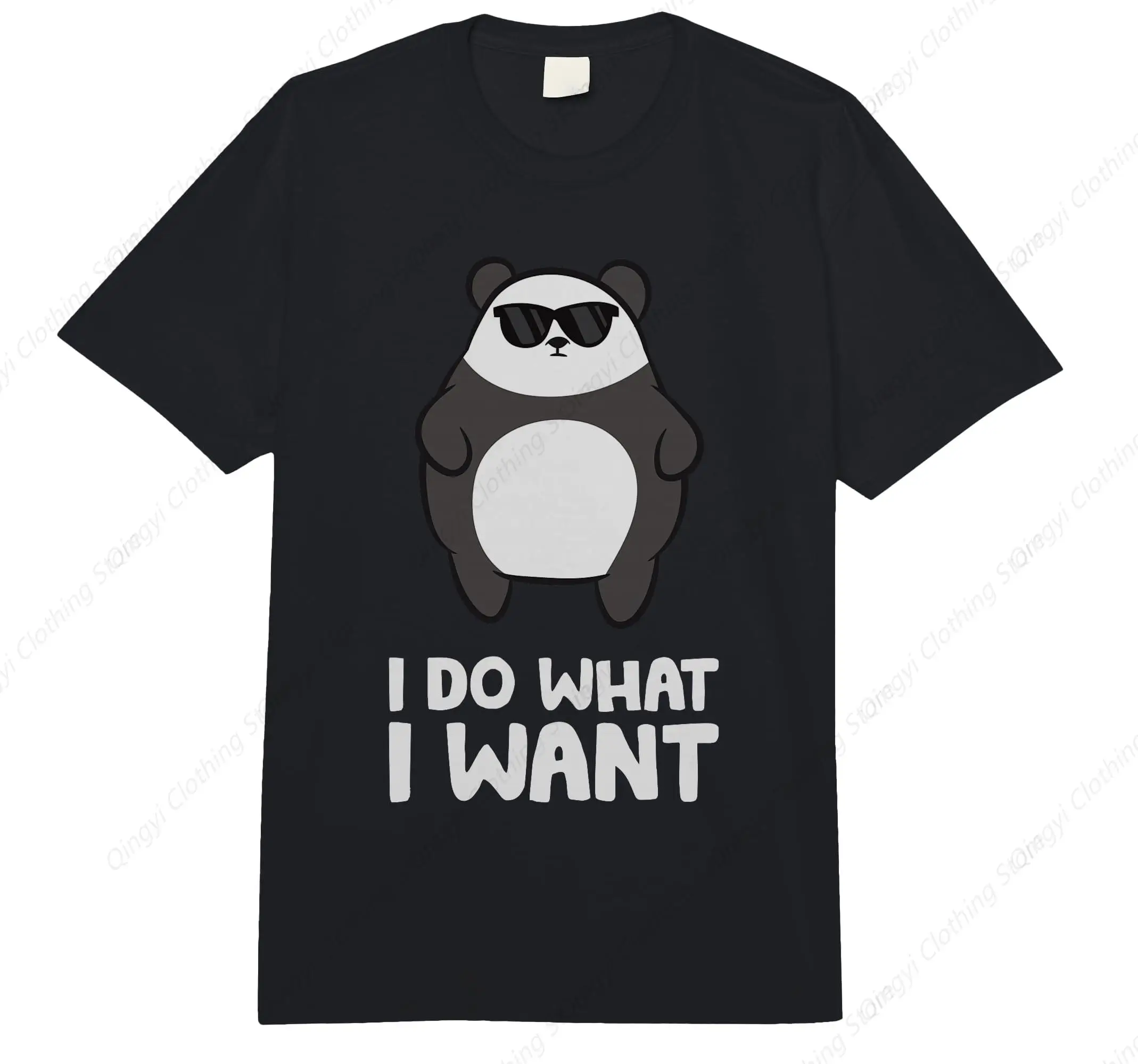 

Funny Panda Lover I Do What I Want Funny Panda Comfort Colors Adult T-Shirt 