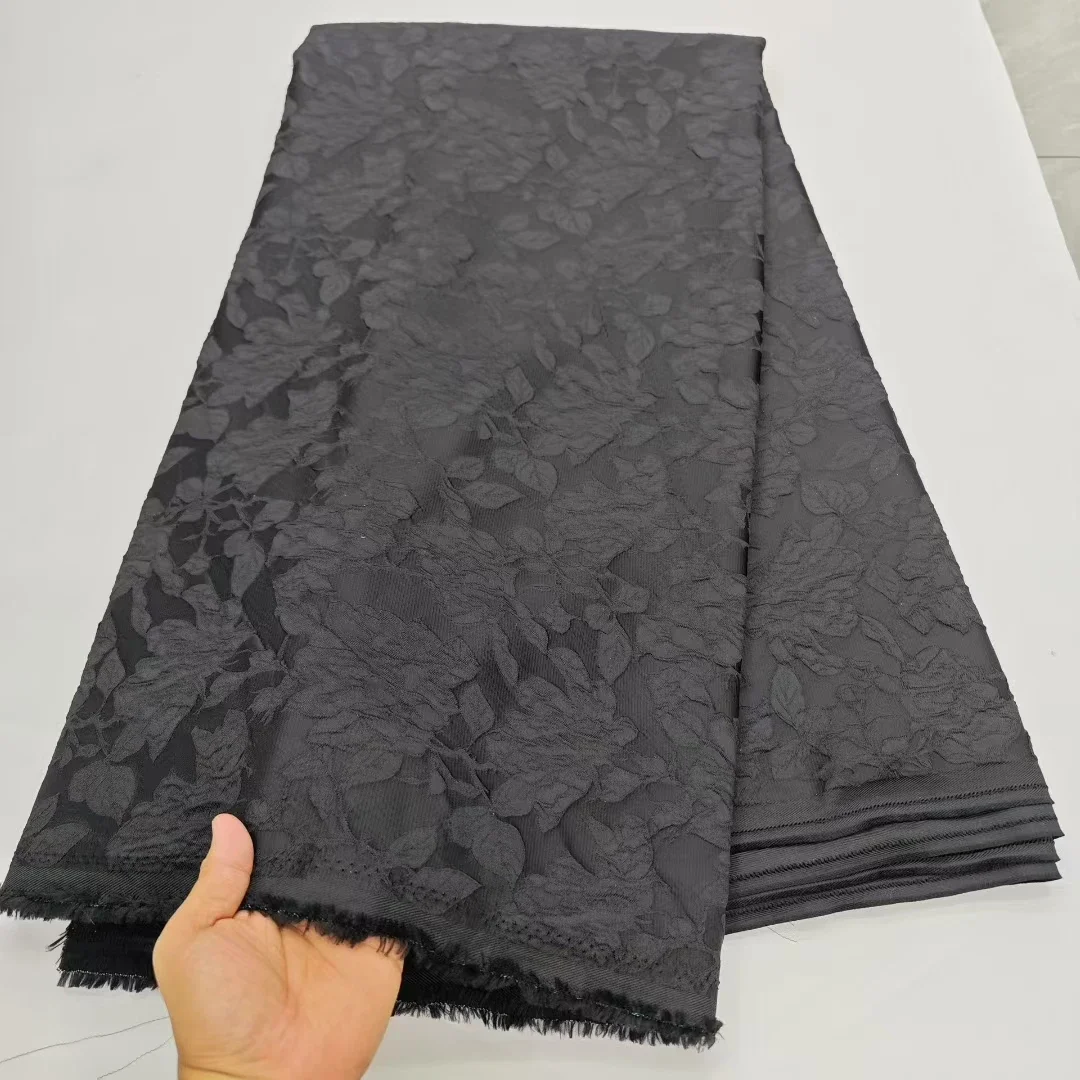 

Новое поступление, парчовая африканская жаккардовая кружевная ткань 2025, высокое качество, дамасская французская парча, кружевная ткань для праздничного платья LHD25164