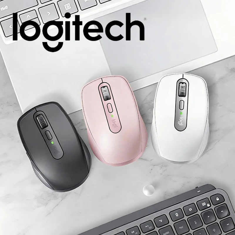 

Беспроводная Bluetooth-мышь Logitech MX Anywhere 3S, сверхлегкая портативная, с длительным сроком службы батареи для бизнеса и офиса