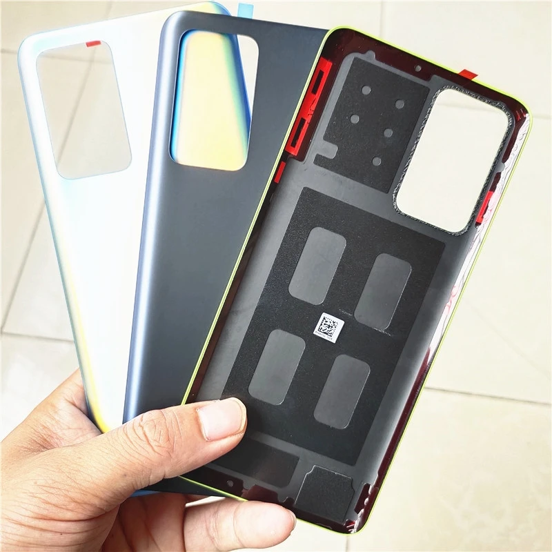 For Realme GT Neo2 Neo 2 Battery Cover Back Glass Panel Rear Housing Door Replacement+Adhesive Sticker