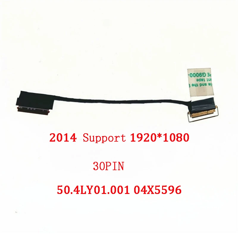 New Genuine Laptop LCD EDP Cable for Lenovo ThinkPad X1 Carbon Gen 2 2014 Support 1920*1080 30PIN 50.4LY01.001 04X5596