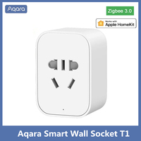 Aqara Smart Wall Socket T1 Zigbee 3.0 Wireless Timer Time Switch Voice control Remote Control Work With APP HomeKit aqara home