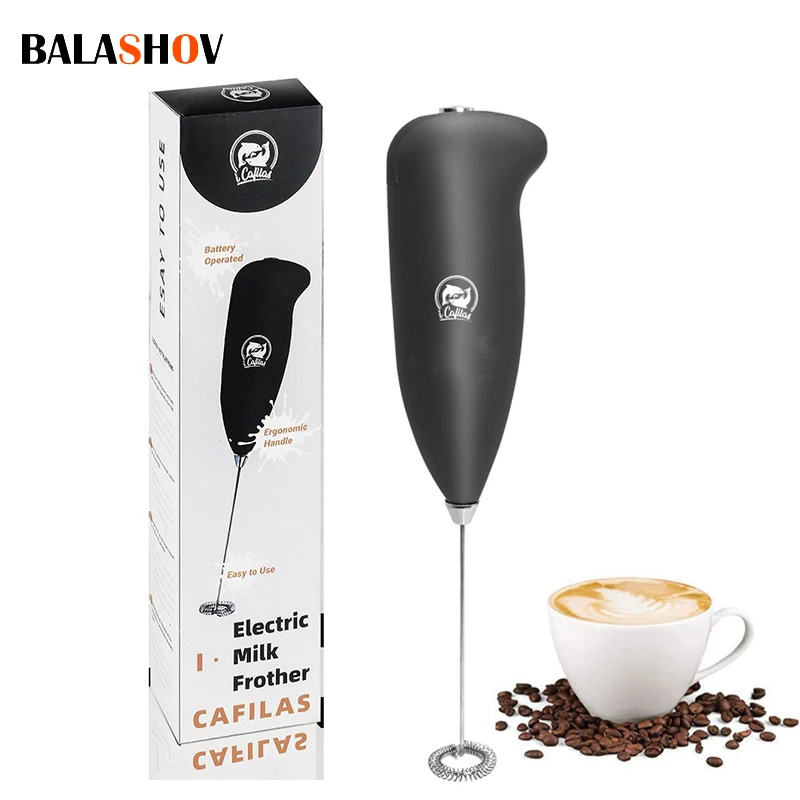 Electric Milk Frother Handheld Mini Foamer Coffee Maker Egg Beater for Chocolate Cappuccino Stirrer Portable Blender Whisk Tools