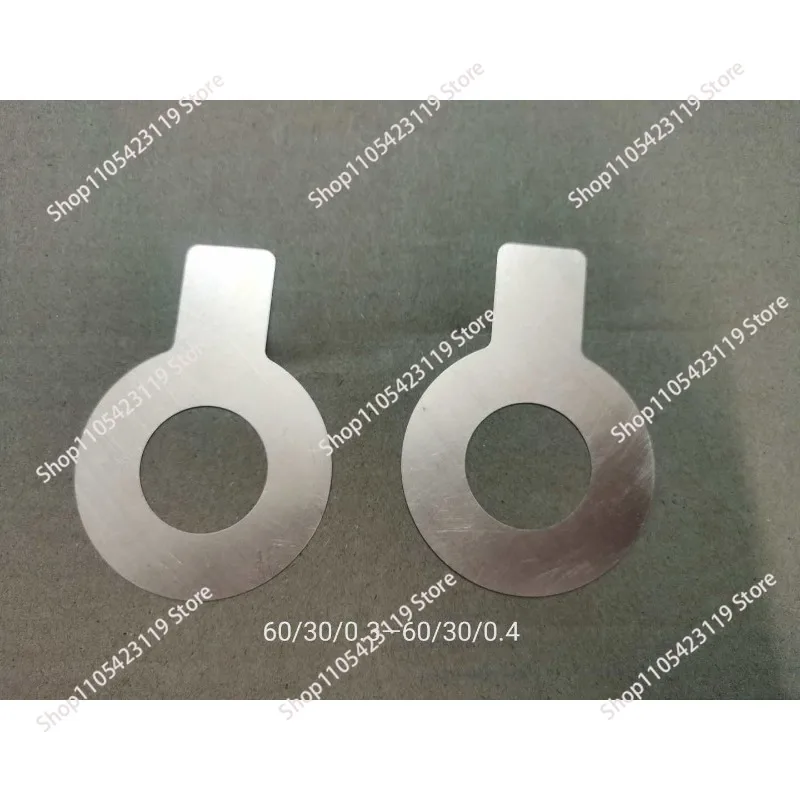 Piezoelectric Ceramic Sheet Wafer Copper Sheet Electrode Sheet Conductive Copper Electrode 8 Sheets