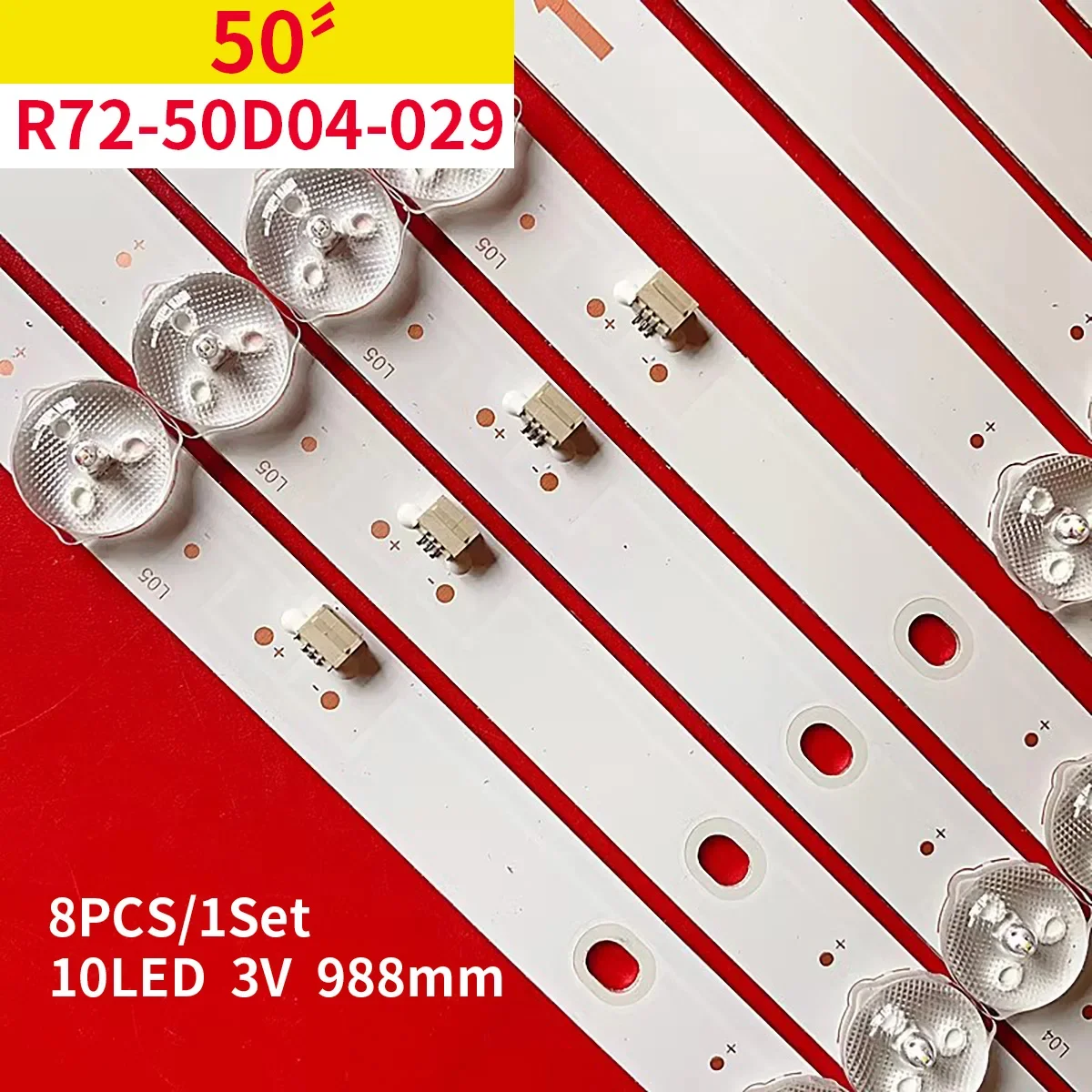 Светодиодные ленты для RCA Rc50j22s-4ksm JS-D-JP50DM-102ED (00804) 988141T.30066.4P R72-50D04-029 ROJEM HBTV-50K5S RC50B19S-4KSM
