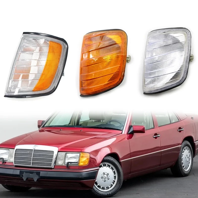 Corner Light For Mercedes Benz w124 w202 1986-1995 e180 e200 e300  Turn Signal Light Indicator wide light lamp Yellow White