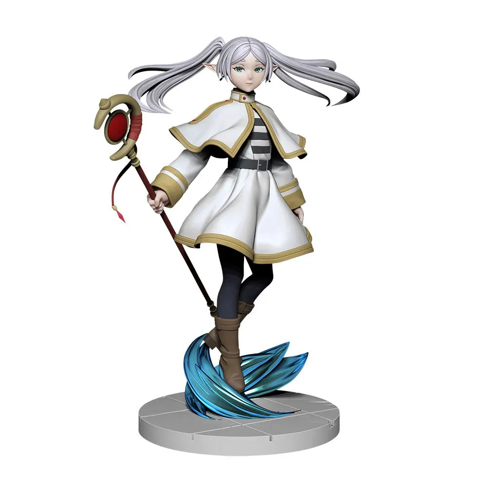 20CM Frieren Fern Figure Anime Frieren:Beyond Journey's End Cute Desktop Golf Doll Model Toy Gift Collection Ornaments PVC