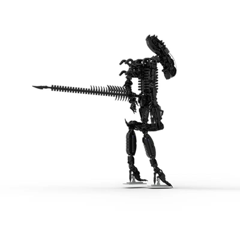 1224 pièces MOC Xenomorph Alien modèle anatomique blocs de Construction jouet Construction bricolage idée créative éducation cadeau de noël brique
