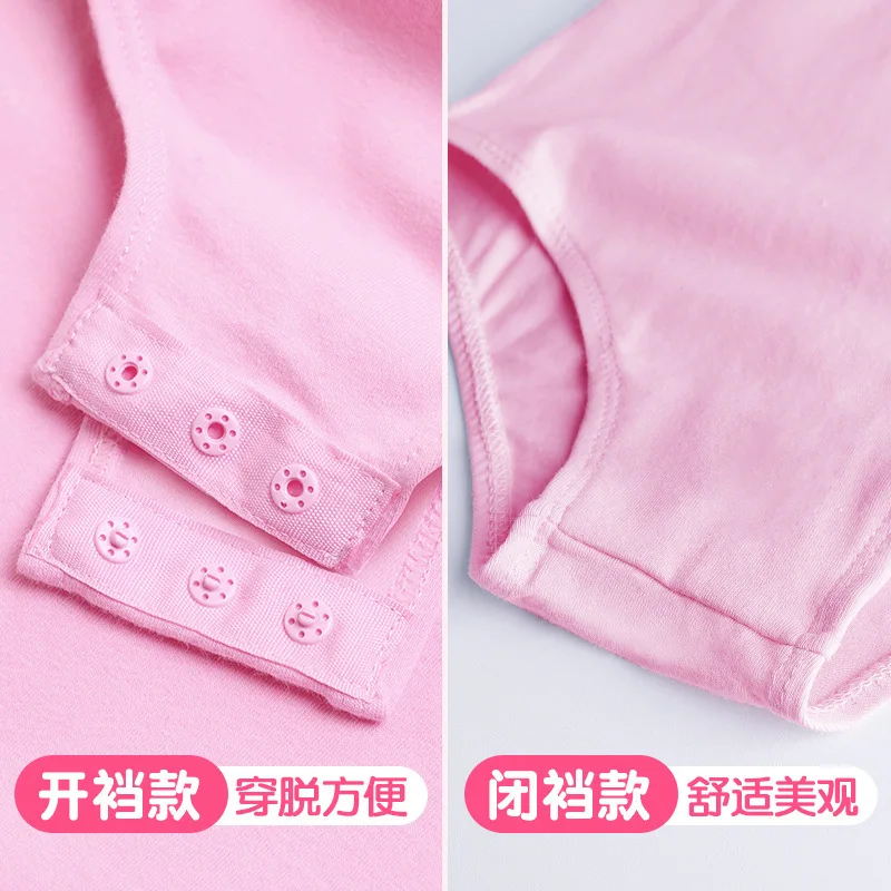 1pcs/lot Classic style Girls Leotard Team Basic Long Sleeve Ballet Dance Leotards open crotch close crotch 