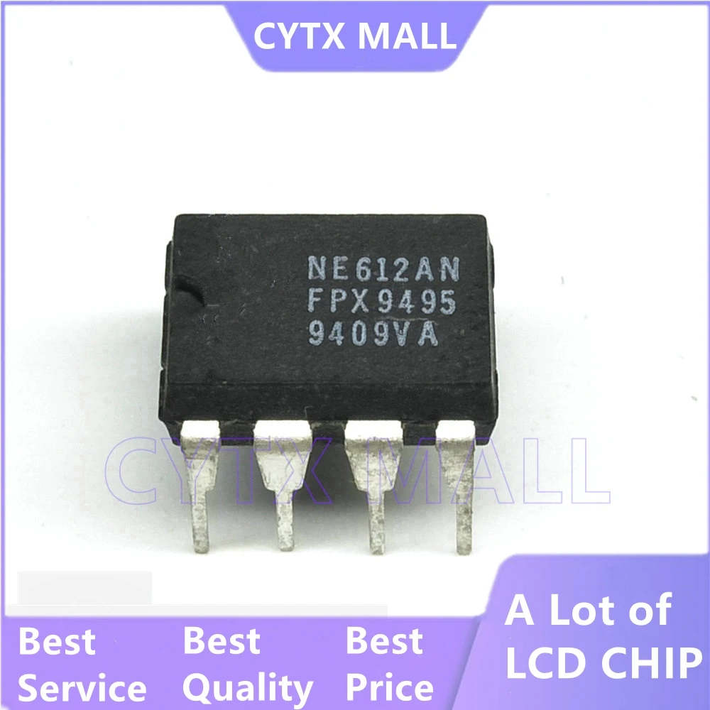 2PCS New Original NE612AN SA612AN DIP-8   Chipset in stock 