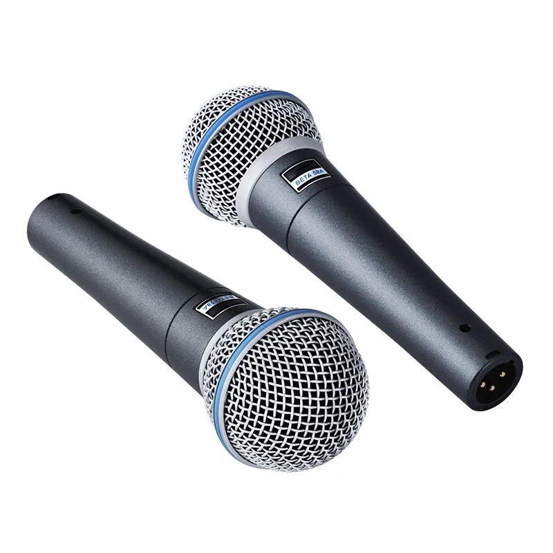 Top Professional Wired BETA58 with Transformer Supercardioid Wired Microphone Mic for Karaoke Studio