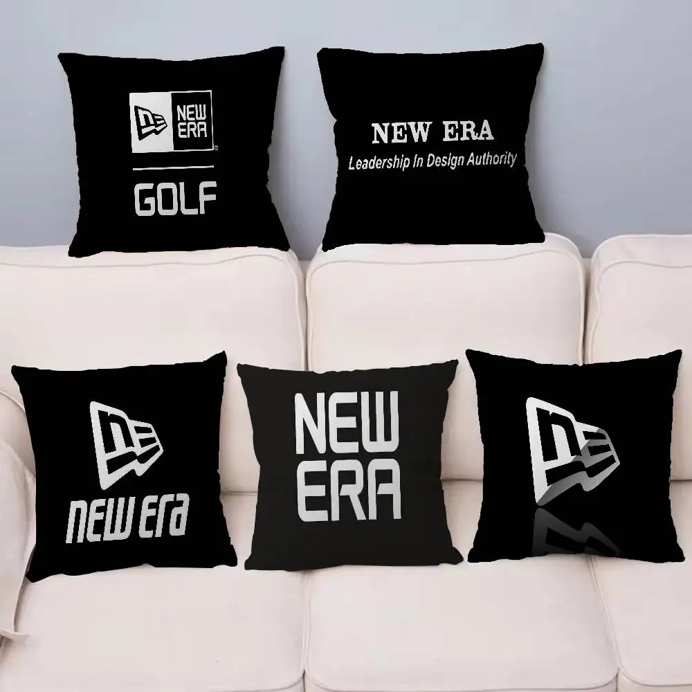 N-New E-Era Office Cushion Pillowcase Car Cushion Cover45X45CM Lumbar Pillowcase Sofa Pillowcover