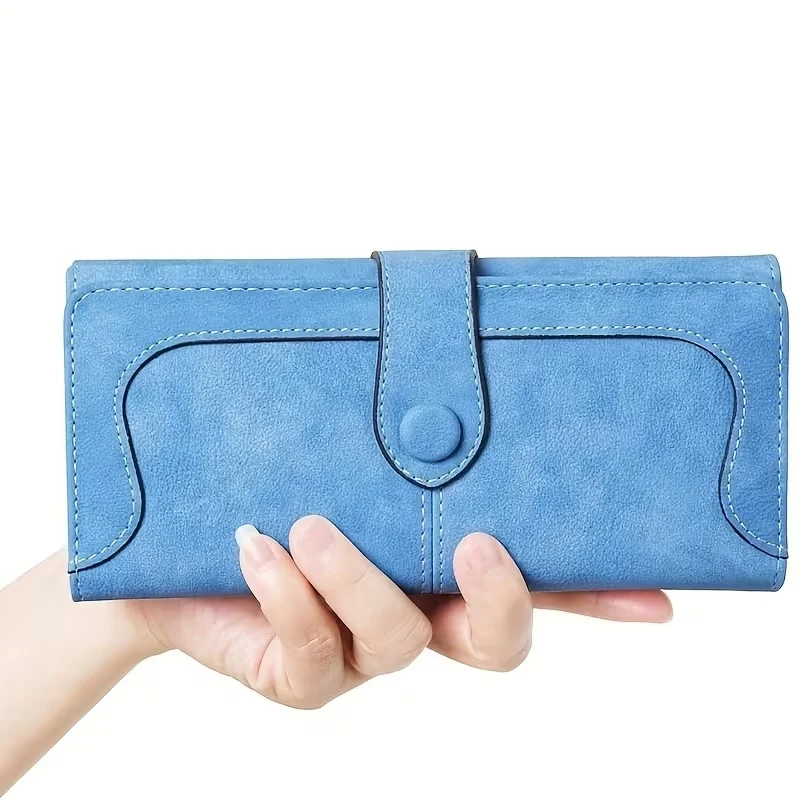 carteira-longa-feminina-de-couro-pu-nubuck-grande-capacidade-bloqueio-rfid-varios-compartimentos-para-cartoes-bolso-para-moedas-com-ziper-fechamento-com-botao-de-pressao