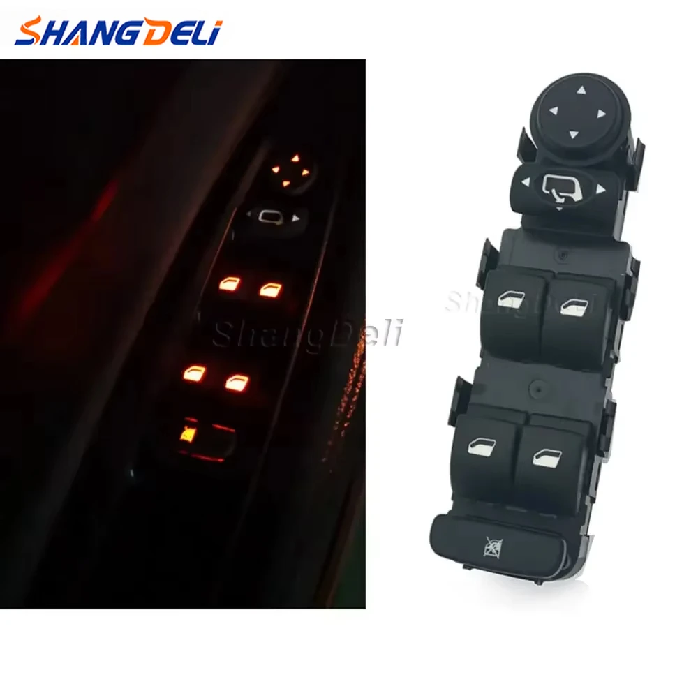 

Автомобильный переключатель управления стеклоподъемником, кнопка переключателя стеклоподъемника для Citroen C4 2004-2019, автоаксессуары