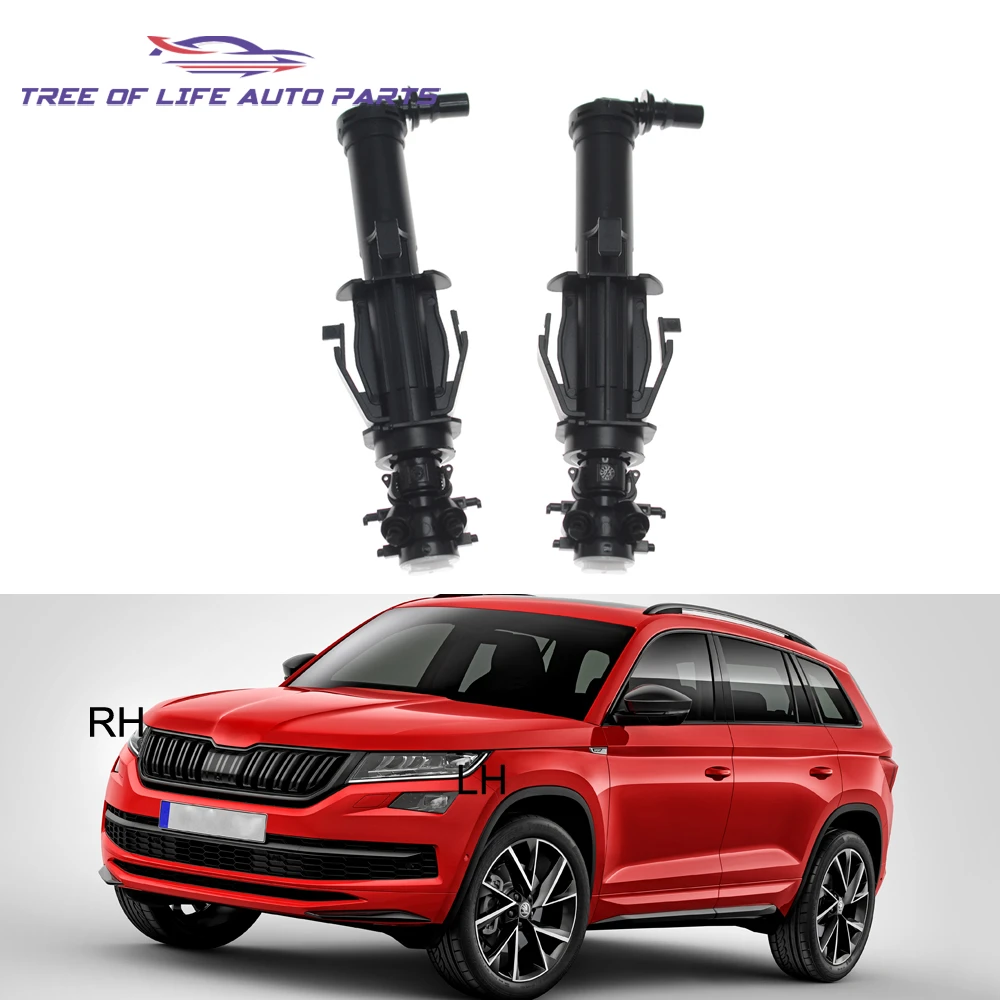 

Передняя фара, распылитель воды, форсунка для SKODA KODIAQ 2018 + 565955965A 565955966A 99551827501 99551827401